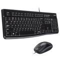 Комплект проводной (клавиатура+мышь) Logitech MK120 / Black