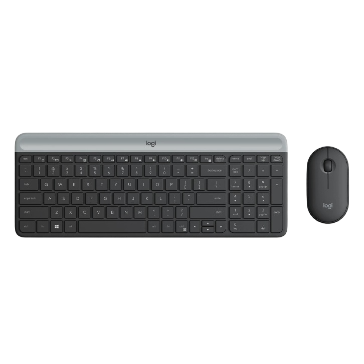 Комплект беспроводной (клавиатура+мышка) Logitech MK470 / Black