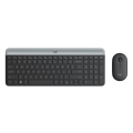Комплект беспроводной (клавиатура+мышка) Logitech MK470 / Black