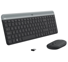 Комплект беспроводной (клавиатура+мышка) Logitech MK470 / Black