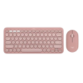 Комплект беспроводной (клавиатура+мышь) Logitech Pebble 2 Combo / Pink