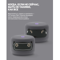 Яндекс Станция Лайт 2 с часами Графит