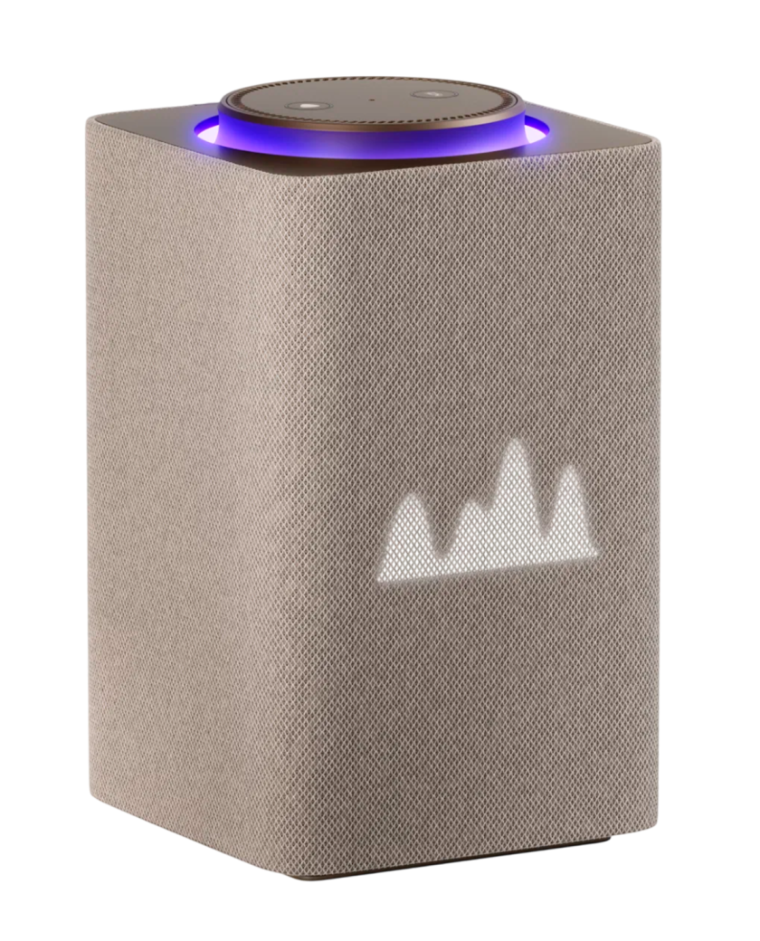 Умная колонка Яндекс Станция Макс с Алисой и Zigbee / Бежевый