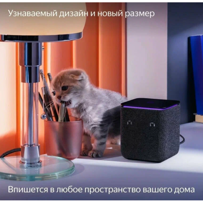 Яндекс Станция Миди Черный