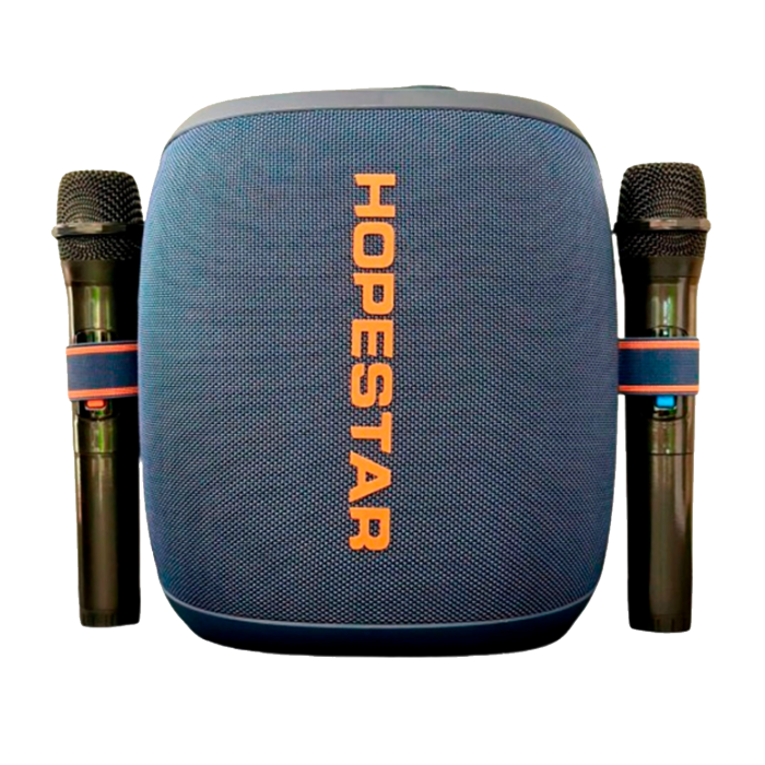 Акустическая беспроводная колонка Hopestar Party 500 + 2 Microphone