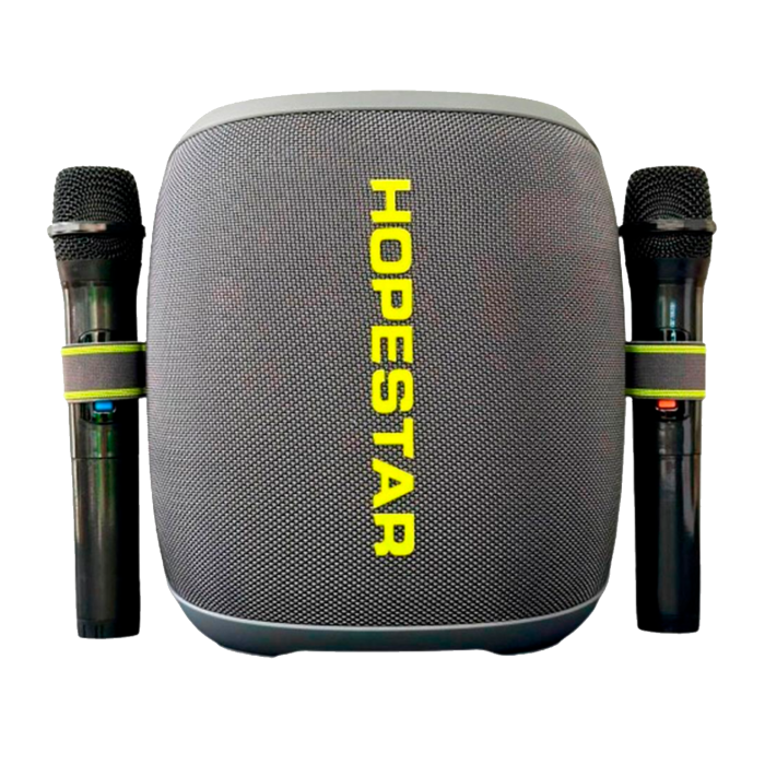 Акустическая беспроводная колонка Hopestar Party 500 + 2 Microphone