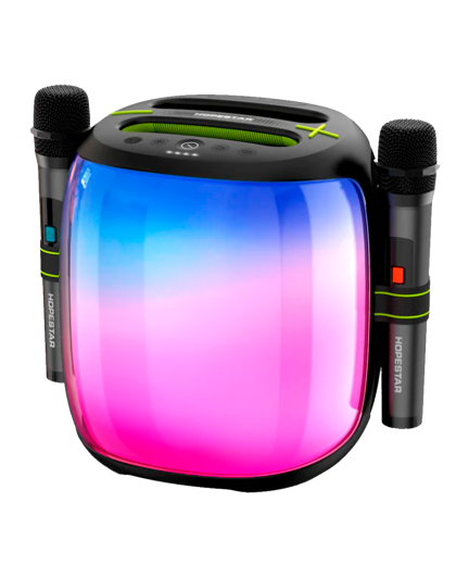 Акустическая беспроводная колонка Hopestar Party 500 + 2 Microphone