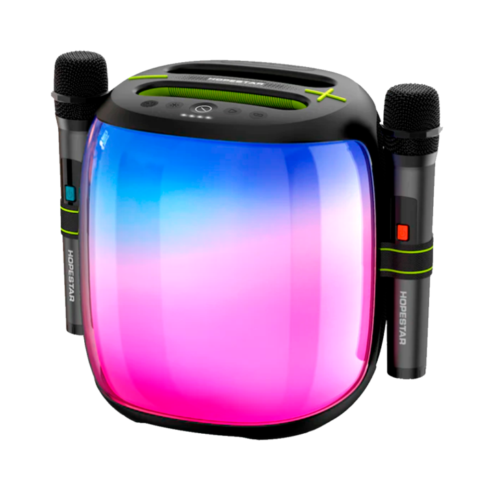 Акустическая беспроводная колонка Hopestar Party 500 + 2 Microphone