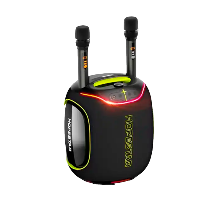 Акустическая беспроводная колонка Hopestar Party 600 + 2 Microphone