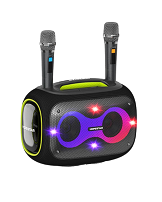 Акустическая беспроводная колонка Hopestar Party Box + 2 Microphone