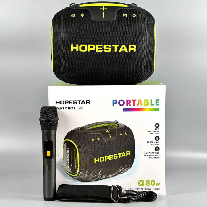 Акустическая беспроводная колонка Hopestar Party Box 140