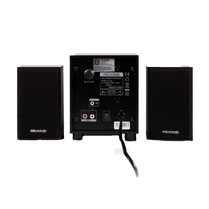 Акустическая система Microlab M-105 / 2.1 / Black