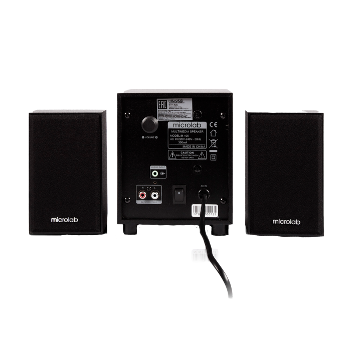 Акустическая система Microlab M105BT / 2.1 / Bluetooth / Black