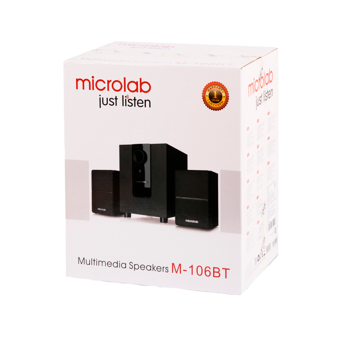 Акустическая система Microlab M-106BT / 2.1 / Bluetooth / Black
