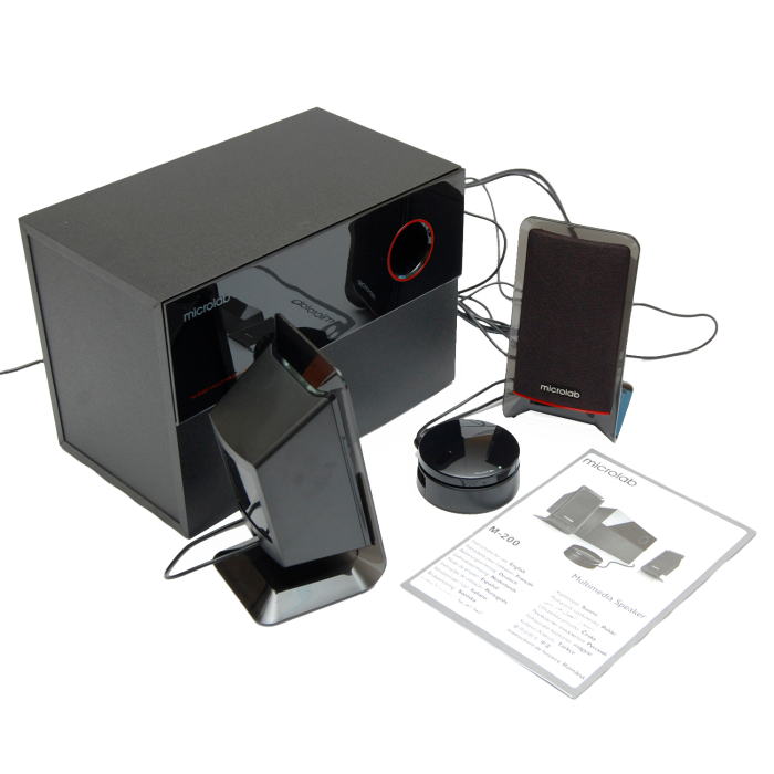 Акустическая система Microlab M-200 / 2.1 / Black