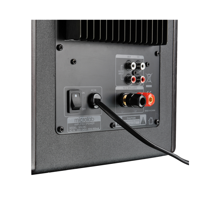 Акустическая система Microlab SOLO 6C / 2.0 / Bluetooth / Brown
