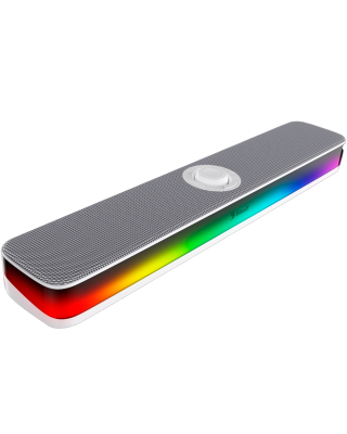 Акустическая система беспроводная Bloody S10 Bluetooth RGB / White