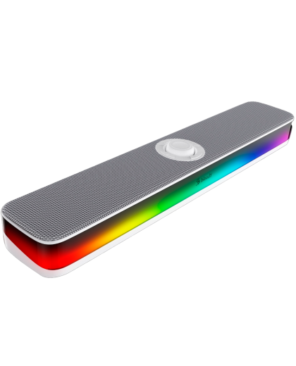Акустическая система беспроводная Bloody S10 Bluetooth RGB / White