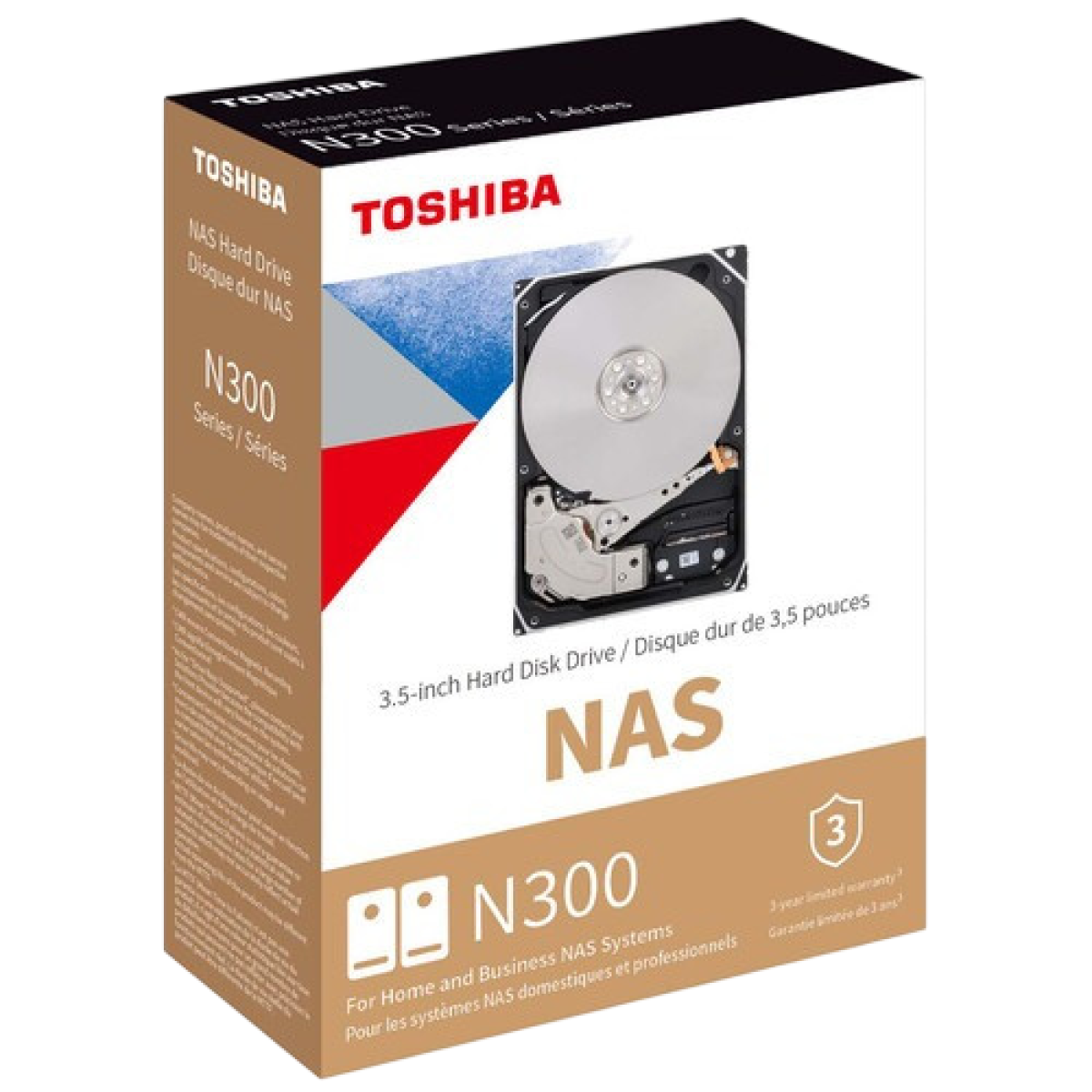 Жёсткий диск HDD TOSHIBA N300 8TB