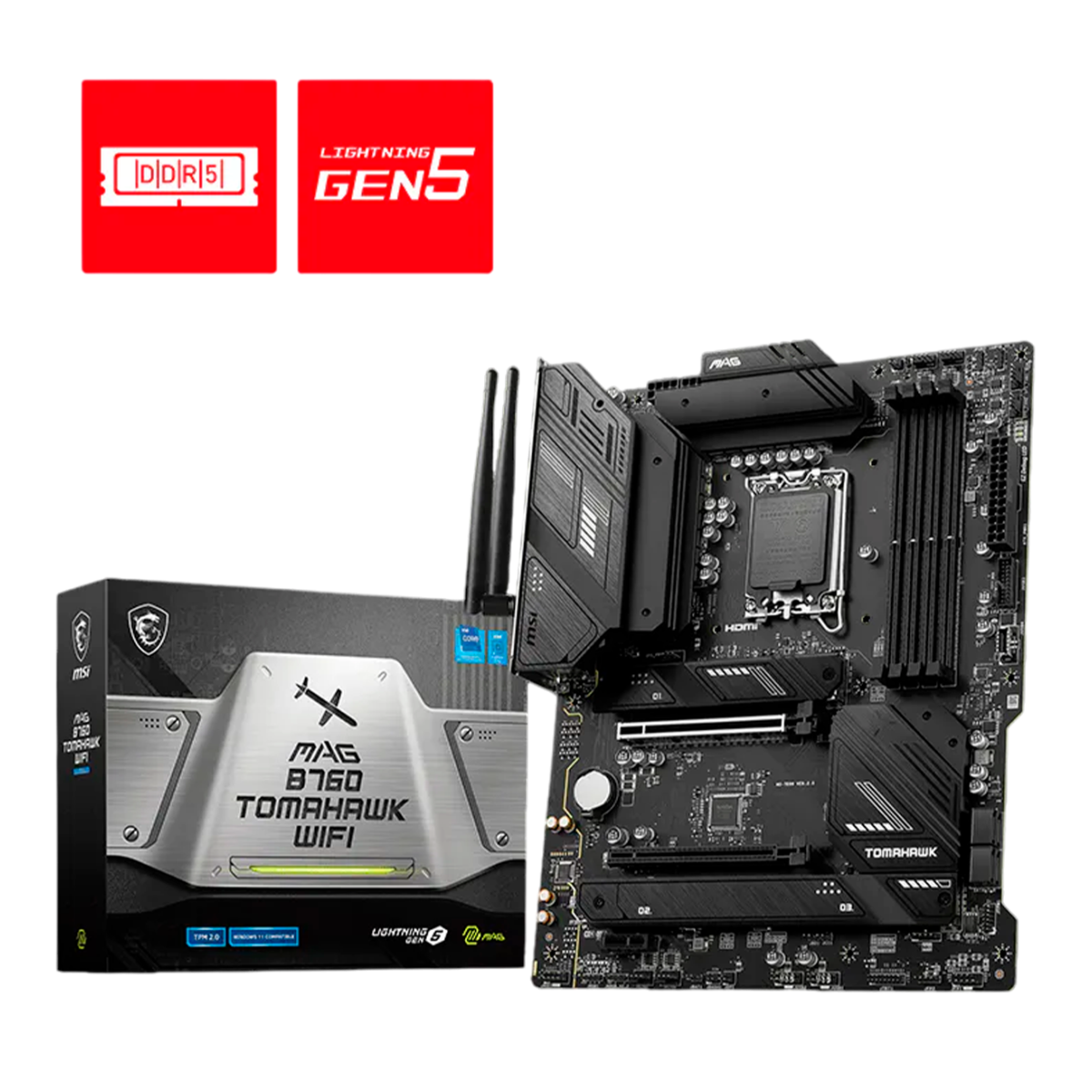 Материнская плата MSI MAG B760 Tomahawk WiFi DDR4 LGA1700