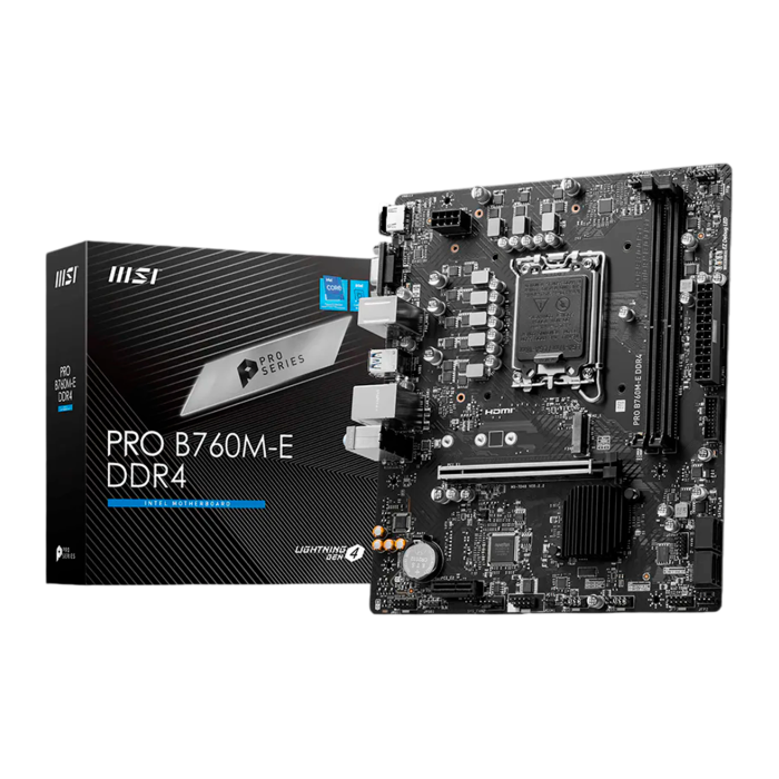 Материнская плата MSI Pro B760M-E DDR4