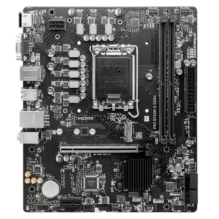 Материнская плата MSI Pro B760M-E DDR4