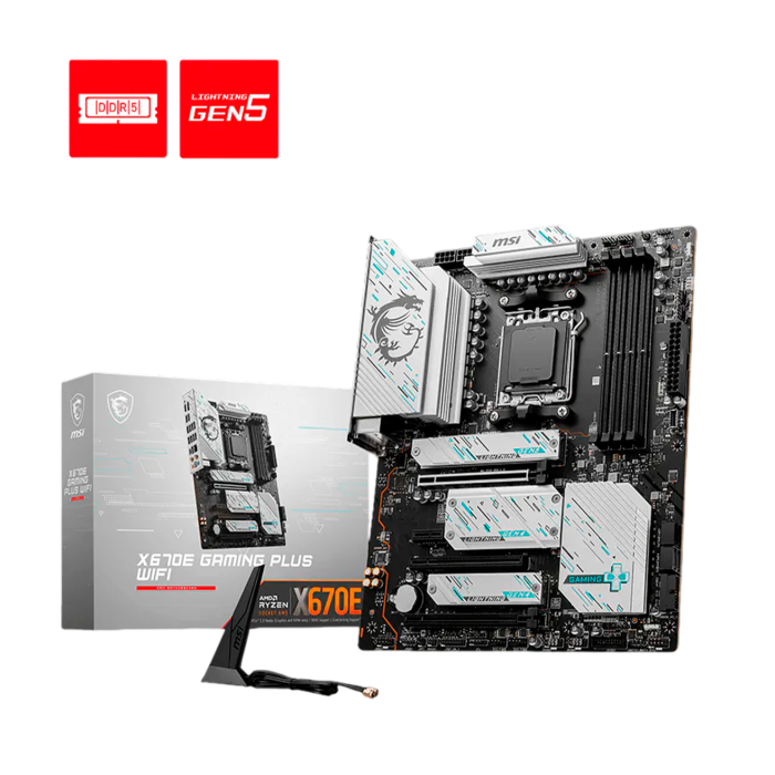 Материнская плата MSI X670E Gaming Plus WiFi (DDR5/AM5)