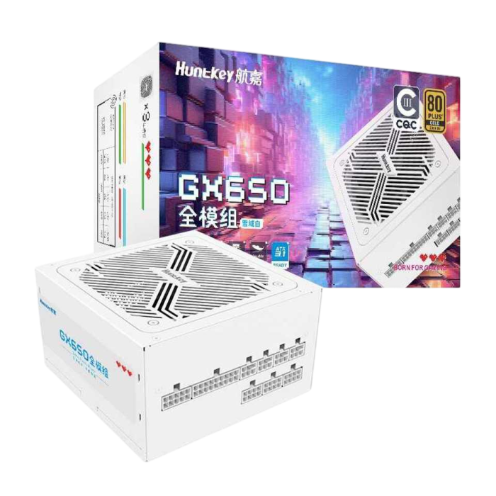 3 Блок питания Huntkey GX650W / 650W White