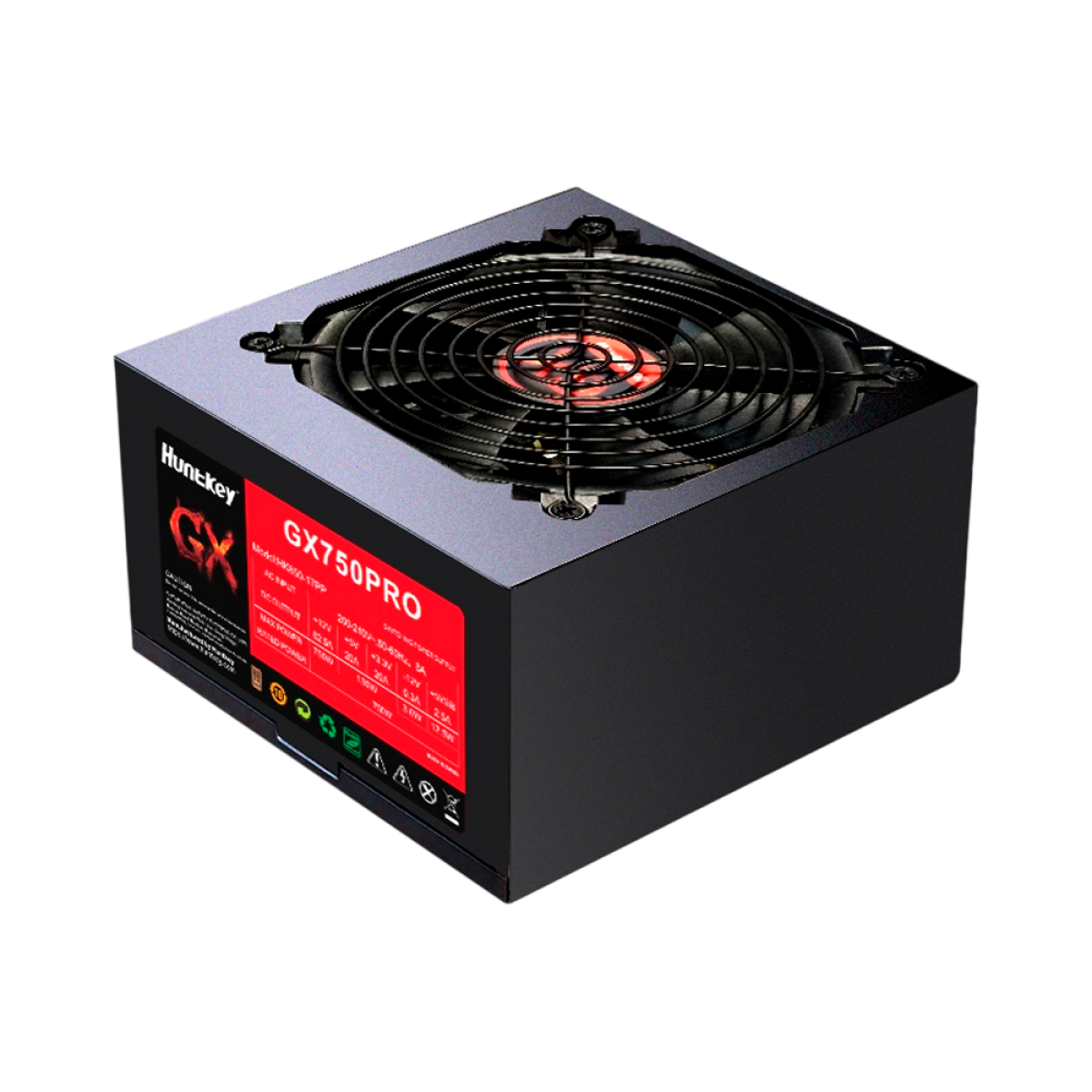 Блок питания Huntkey GX750W / 750W Black