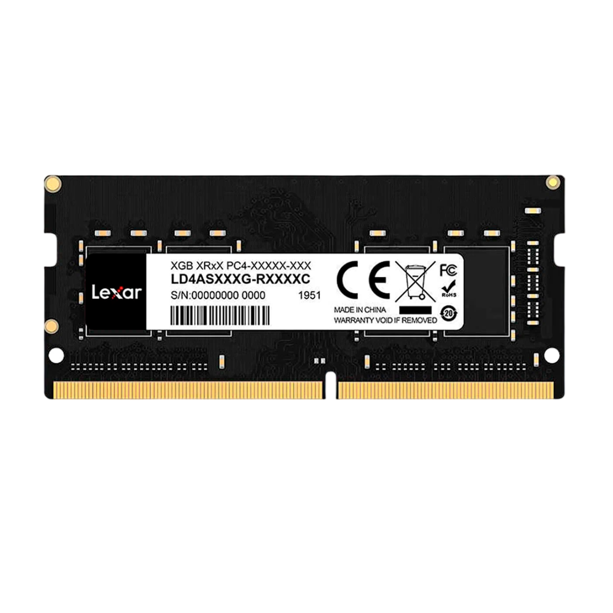 Оперативная память DDR4 Lexar 8GB 3200Mhz / SODIMM