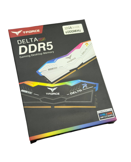 3 Оперативная память DDR5 T-Force Delta RGB 16GB 6000MHz / Black