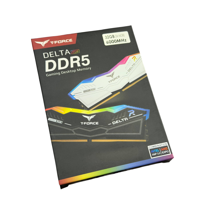 3 Оперативная память DDR5 T-Force Delta RGB 16GB 6000MHz / Black