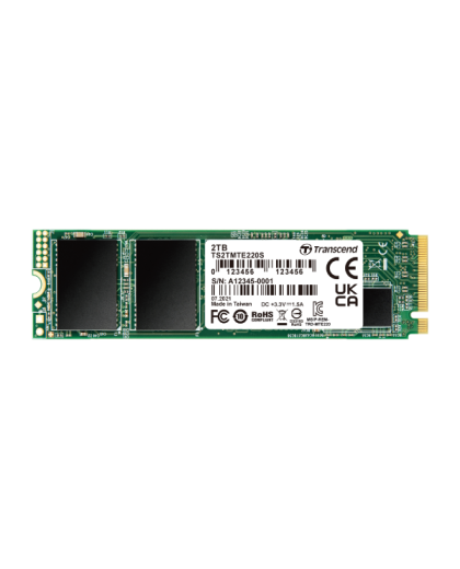 3 SSD накопитель M2 NVME Transcend 2ТБ