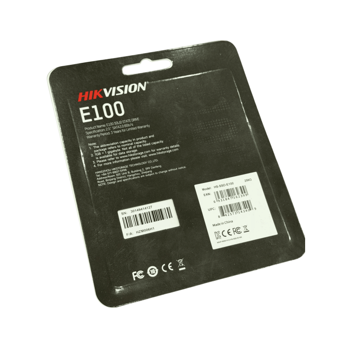 SSD-накопитель Hikvision E100 256Gb