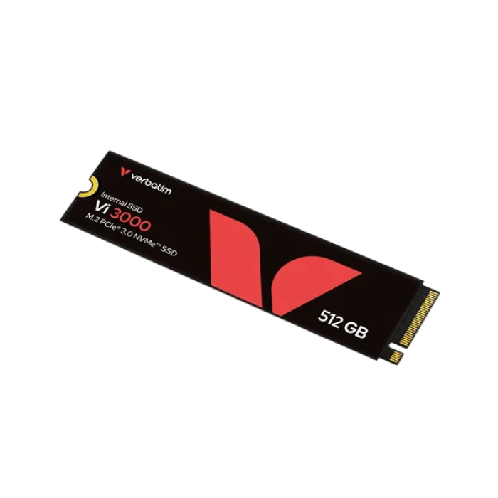 3 SSD накопитель Verbatim M2 NVME 512ГБ