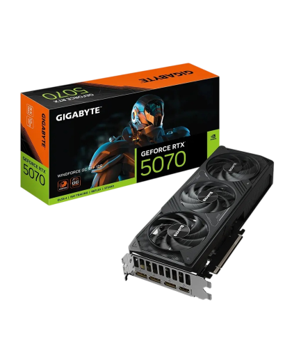 Видеокарта GeForce RTX 5070 WINDFORCE OC SFF 12G GIGABYTE
