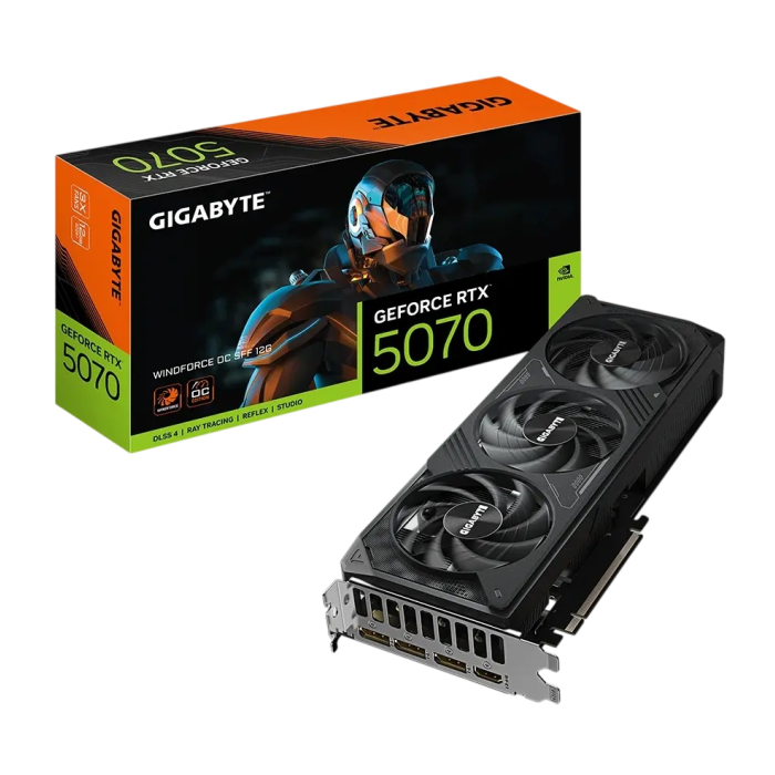 Видеокарта GeForce RTX 5070 WINDFORCE OC SFF 12G GIGABYTE