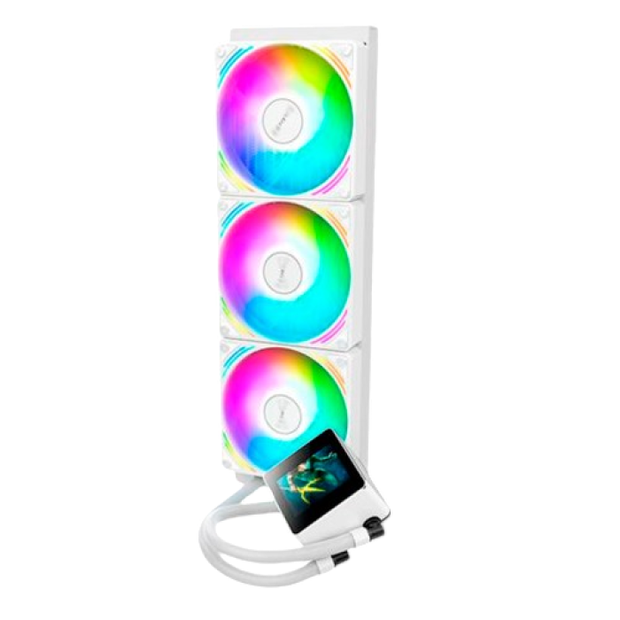 3 Система водяного охлаждения Huntkey Elexir V360 / White