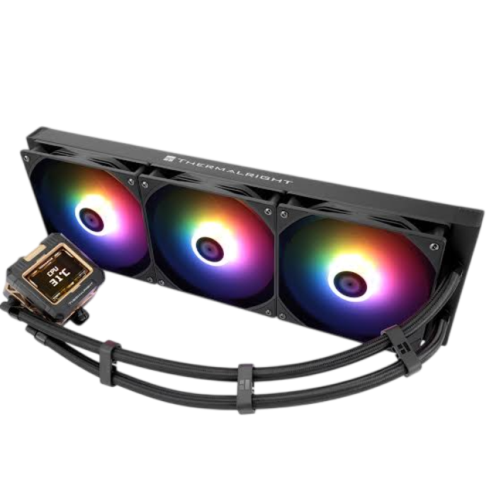 3 Система водяного охлаждения ThermalRight Frozen Warframe 420 ARGB / Black