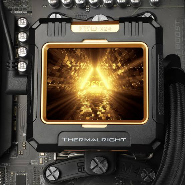 3 Система водяного охлаждения ThermalRight Frozen Warframe 420 ARGB / Black