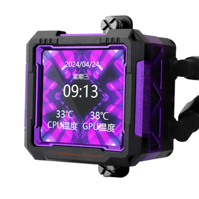 3 Система водяного охлаждения ThermalRight Frozen Warframe Pro 360 ARGB / Black