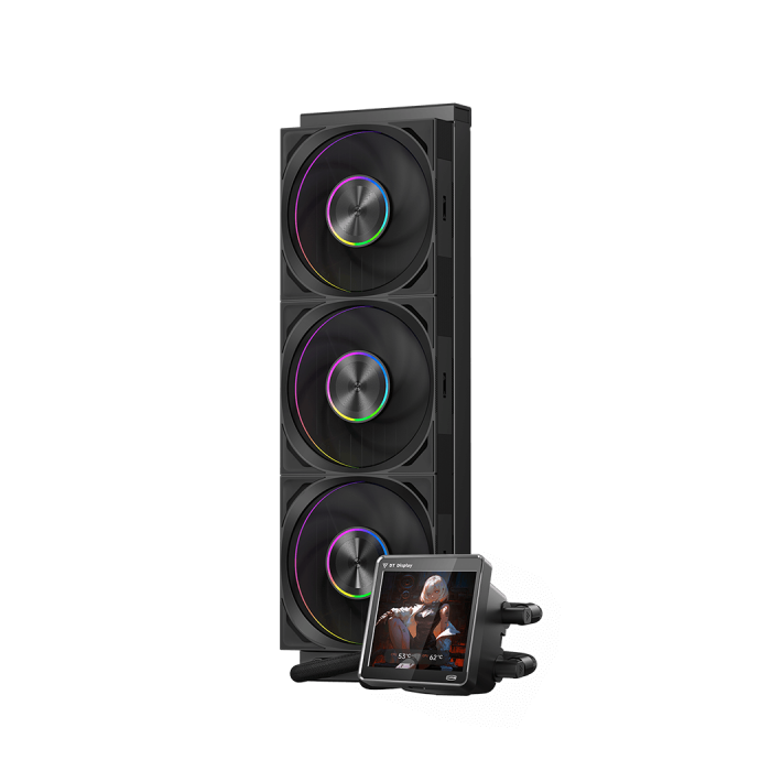 3 Система водяного охлаждения PCCooler DT360 ARGB Display / Black