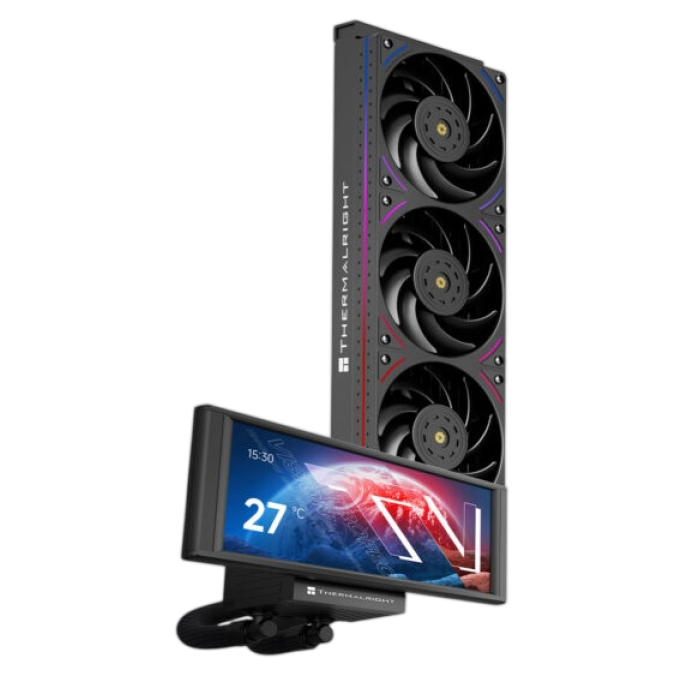 Система водяного охлаждения ThermaLright Trofeo Vision 360 ARGB / Black
