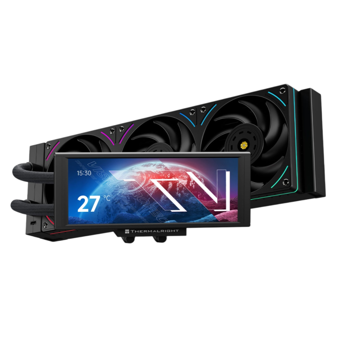Система водяного охлаждения ThermaLright Trofeo Vision 360 ARGB / Black