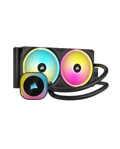 Система водяное охлаждения Corsair Icue H115i Link RGB / Black
