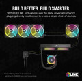 Система водяное охлаждения Corsair Icue H115i Link RGB / Black