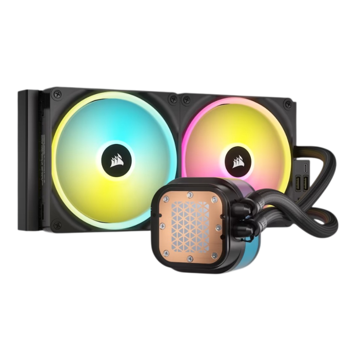 Система водяное охлаждения Corsair Icue H115i Link RGB / Black