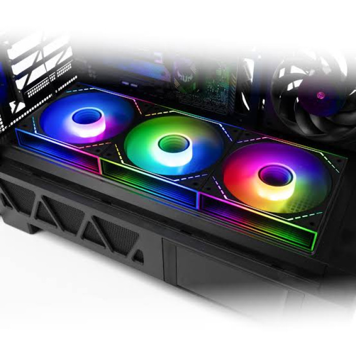 3 Кулер для кейса ThermalRight TL-M12QR X3 / Black