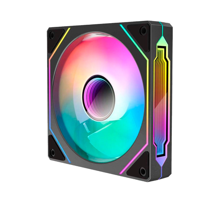 3 Кулер для кейса Huntkey GS120 A-RGB / Black