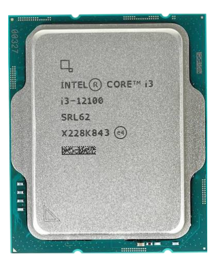 3 Процессор Intel Core i3-12100